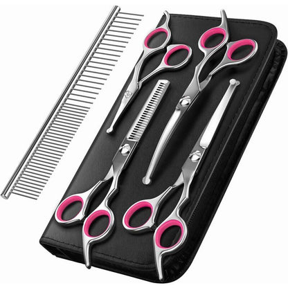 5 Pieces Dog Grooming Scissors