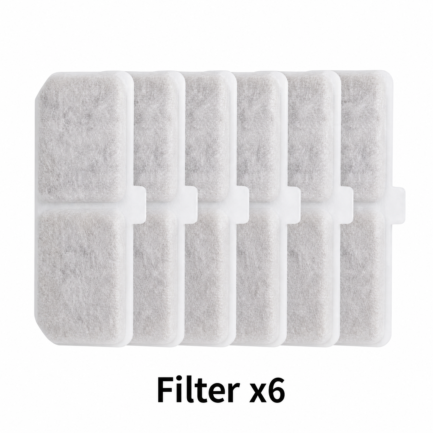 Cat Water Fountain Replacement Filters 6-Pack