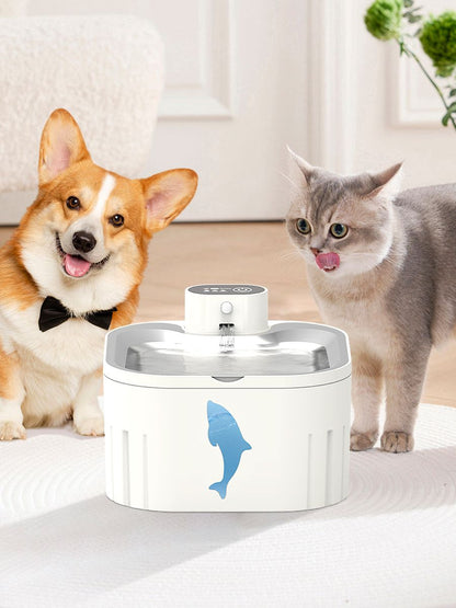 U7 Cat Water Fountain | 3L Wireless USB | Ultra Quiet