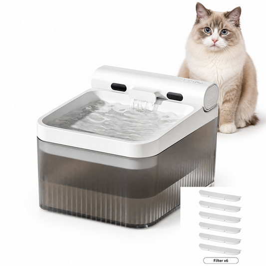 Cat Water Fountain 3L | Cordless | 6 Filters | Smart Sensor | Type-C