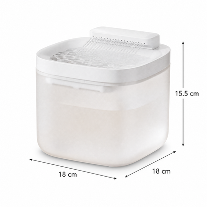 White Cat Water Fountain 3L Wired | 6 Filters Included