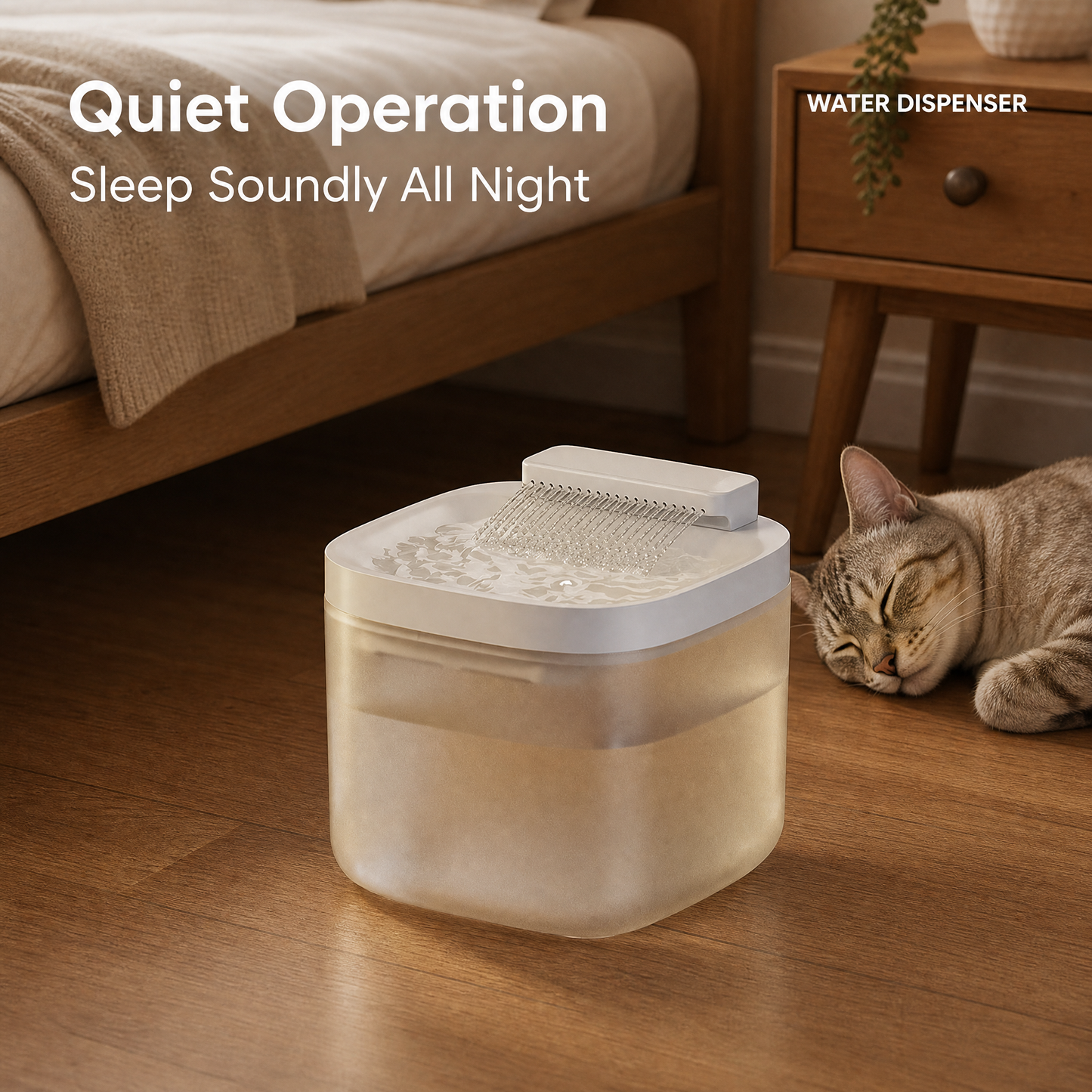 Cat Water Fountain 3L Wired | 6 Filters Included