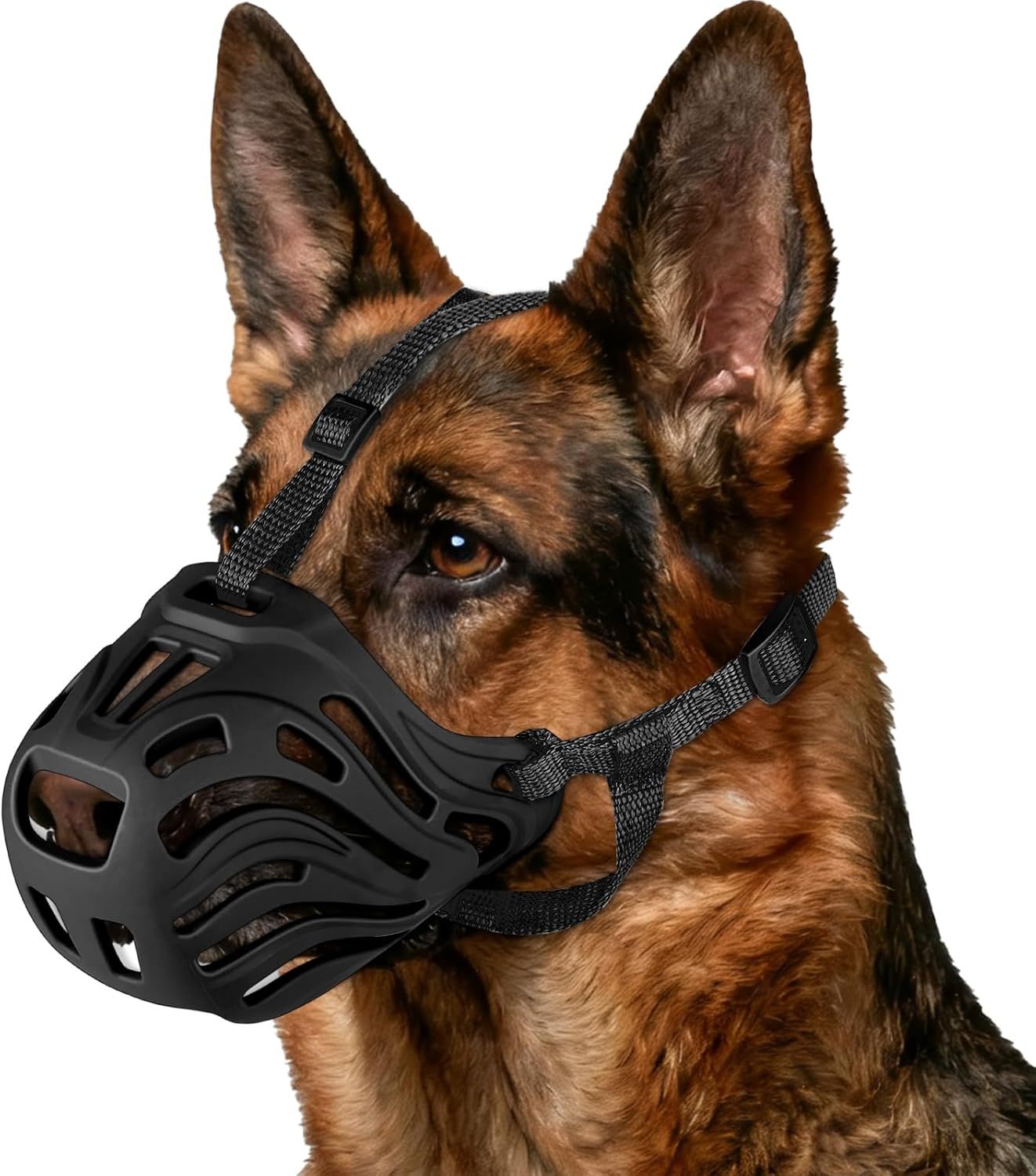 Dog Muzzle, Soft Breathable Dog Muzzles Suitable Dogs — S