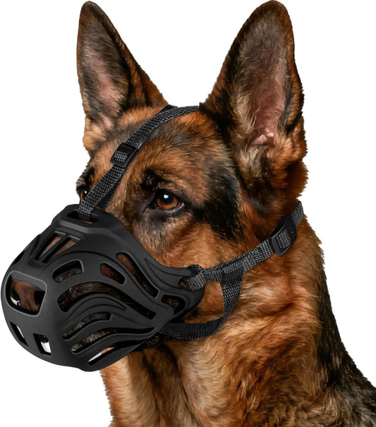 Dog Muzzle, Soft Breathable Dog Muzzles Suitable Dogs — S