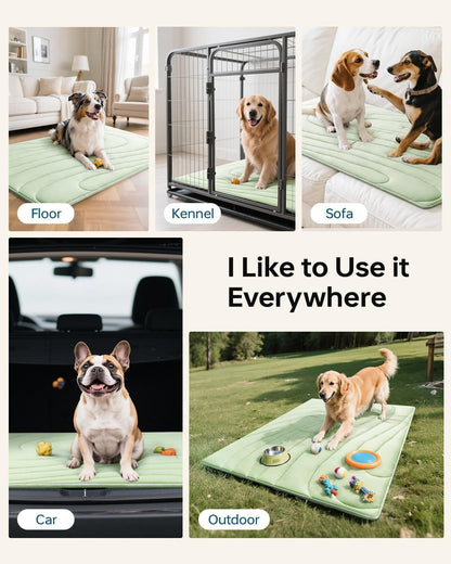 Cooling Mat for Dogs, 48" x 28" Self-Cooling Dog Bed with Arc-Chill