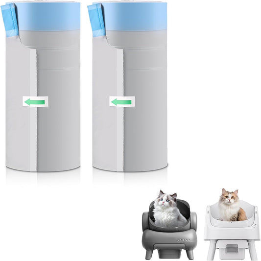 Automatic Cat Litter Box Bags | 40 Count | Fits Neakasa M1 & Petpivot