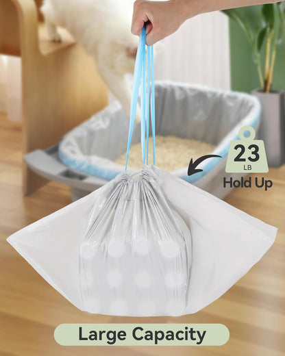 Automatic Cat Litter Box Bags | 40 Count | Fits Neakasa M1 & Petpivot