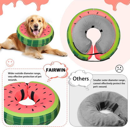 Inflatable Dog Collar Recovery Cone | Medium