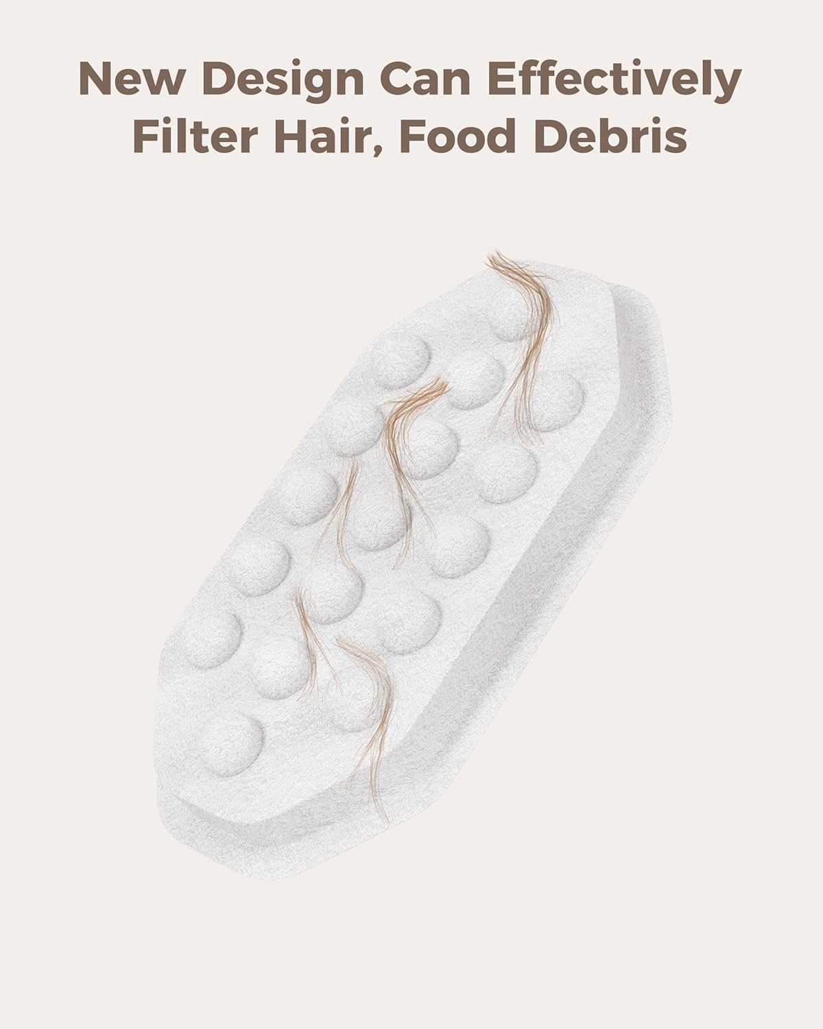 Cat Water Fountain Replacement Filters | 12 Pack