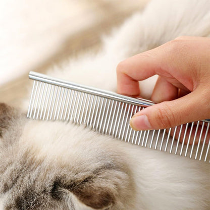 4 PCS Stainless Steel Pet Dematting Comb Set | Dogs & Cats