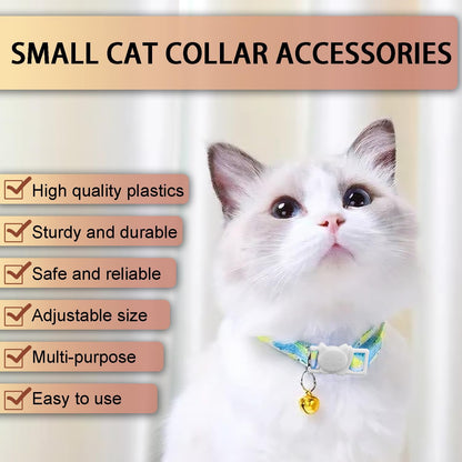 Cat Collar Breakaway Safety Clasp 25-Pack | White