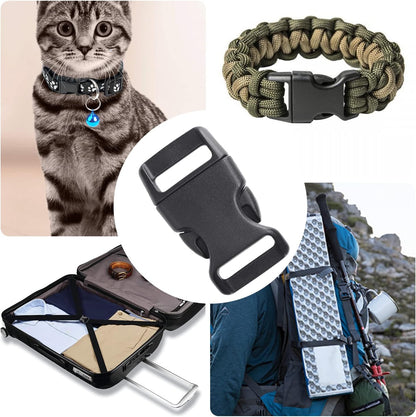 Dog Collar Buckle 30-Pack | 5/8 Inch Side Release