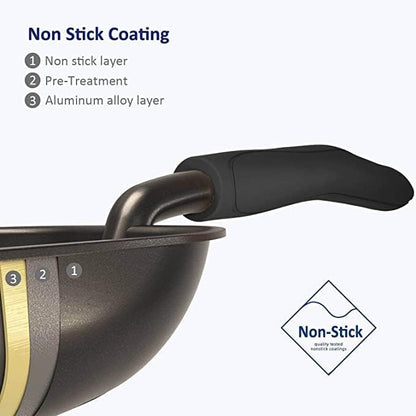 Cat Litter Scoop | Non-Stick Aluminum Alloy | Coated Black