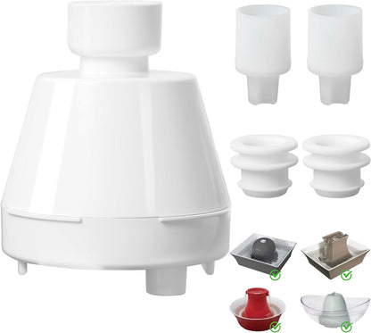 Cat Fountain Filter Housing and Silicone Nozzle Replacement Set