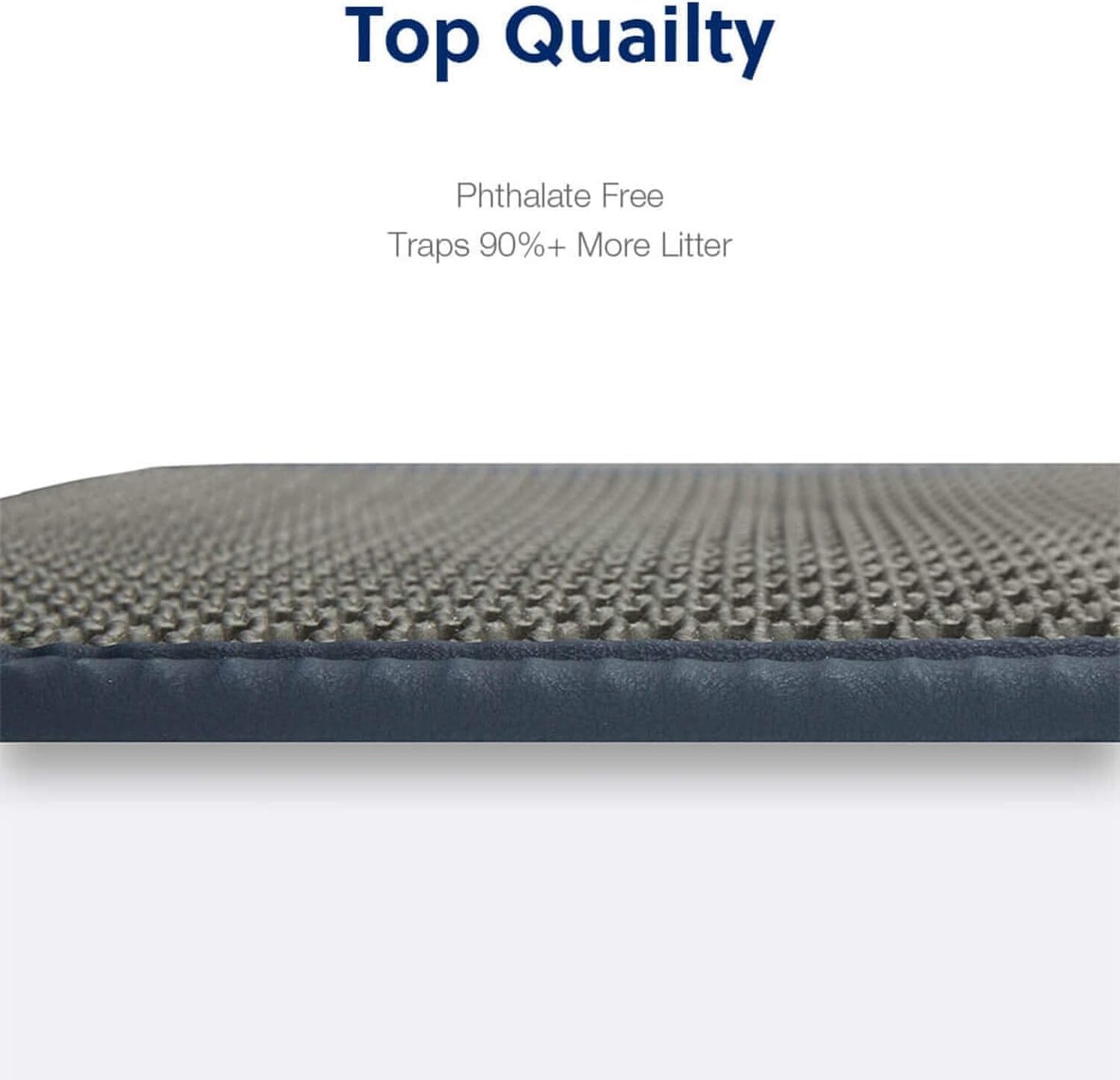 Cat Litter Trapping Mat | Honeycomb Double Layer | Waterproof