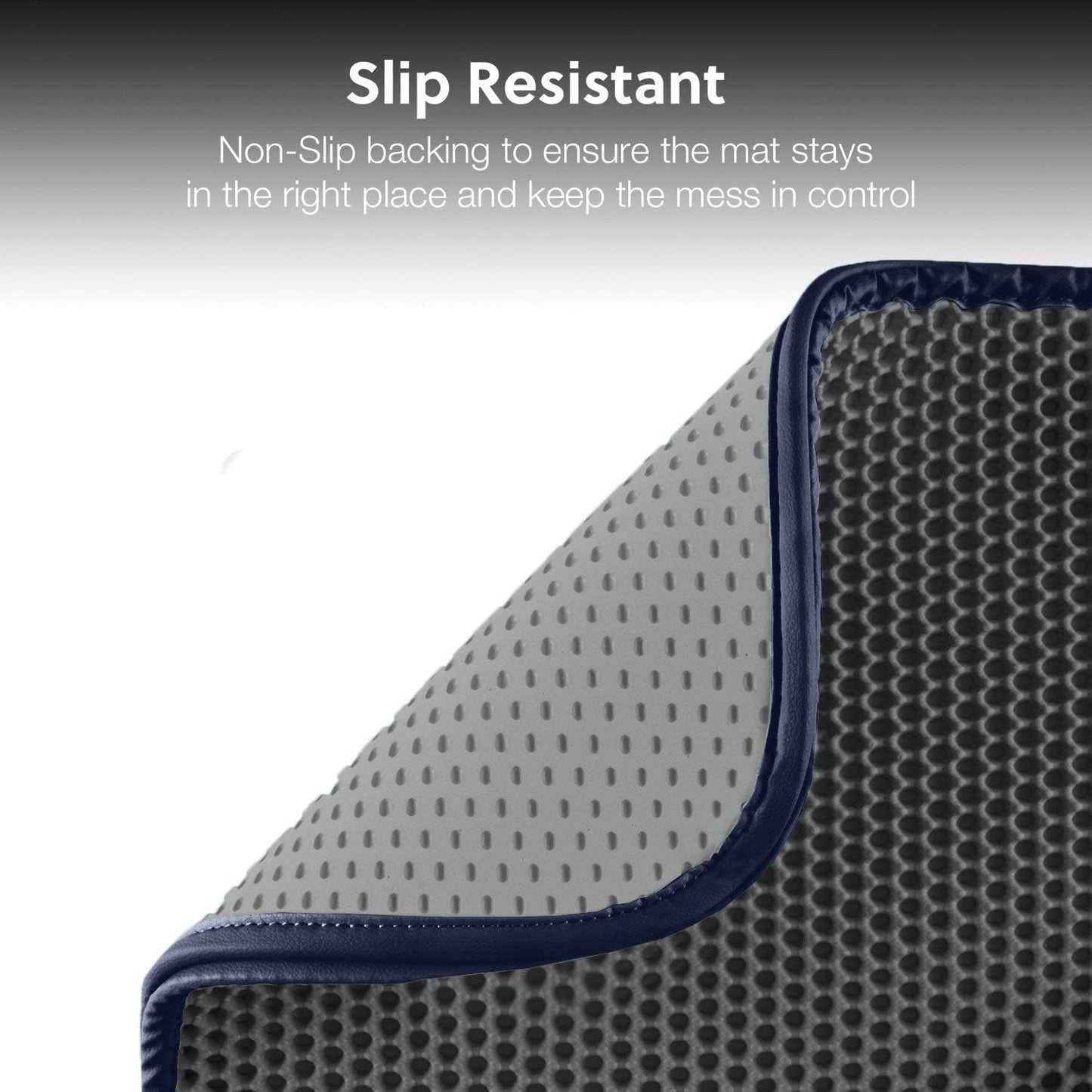 Cat Litter Trapping Mat | Honeycomb Double Layer | Waterproof