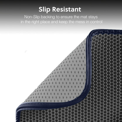 Cat Litter Trapping Mat | Honeycomb Double Layer | Waterproof