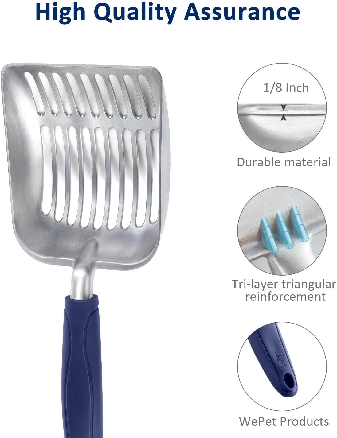 Dual Size Cat Litter Scooper Combo Set | Easy Cleanup