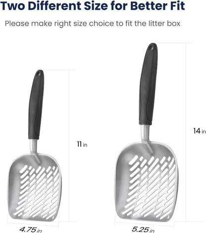 Dual Size Cat Litter Scooper Combo Set | Easy Cleanup