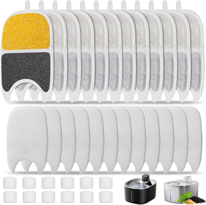 Cat Fountain Sponge Filter Replacement 12-Set