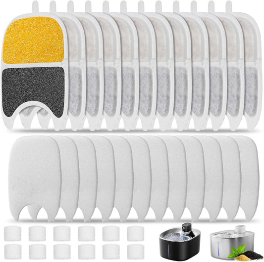 Cat Fountain Sponge Filter Replacement 12-Set