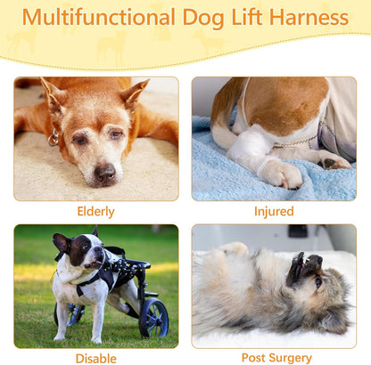 Dog Lift Harness Sling for Large Dogs | Rear Leg Support Mobility Aid