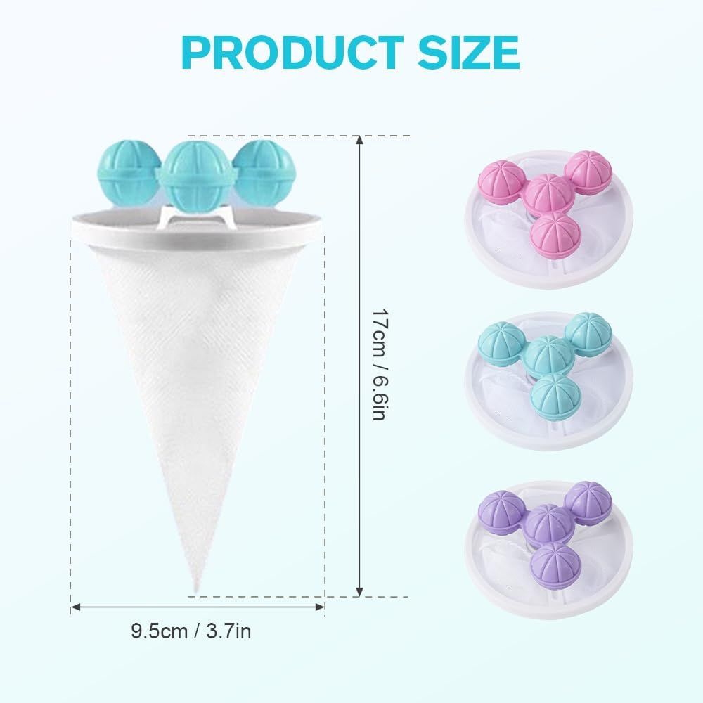 Laundry Pet Hair Remover Catcher | 3-Pack
