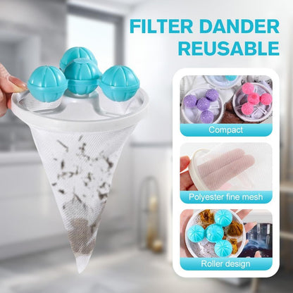 Laundry Pet Hair Remover Catcher | 3-Pack