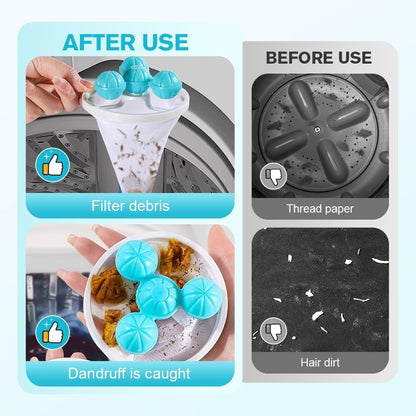 Laundry Pet Hair Remover Catcher | 3-Pack