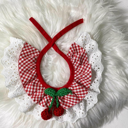 Cherry Pet Bandana | Size XL