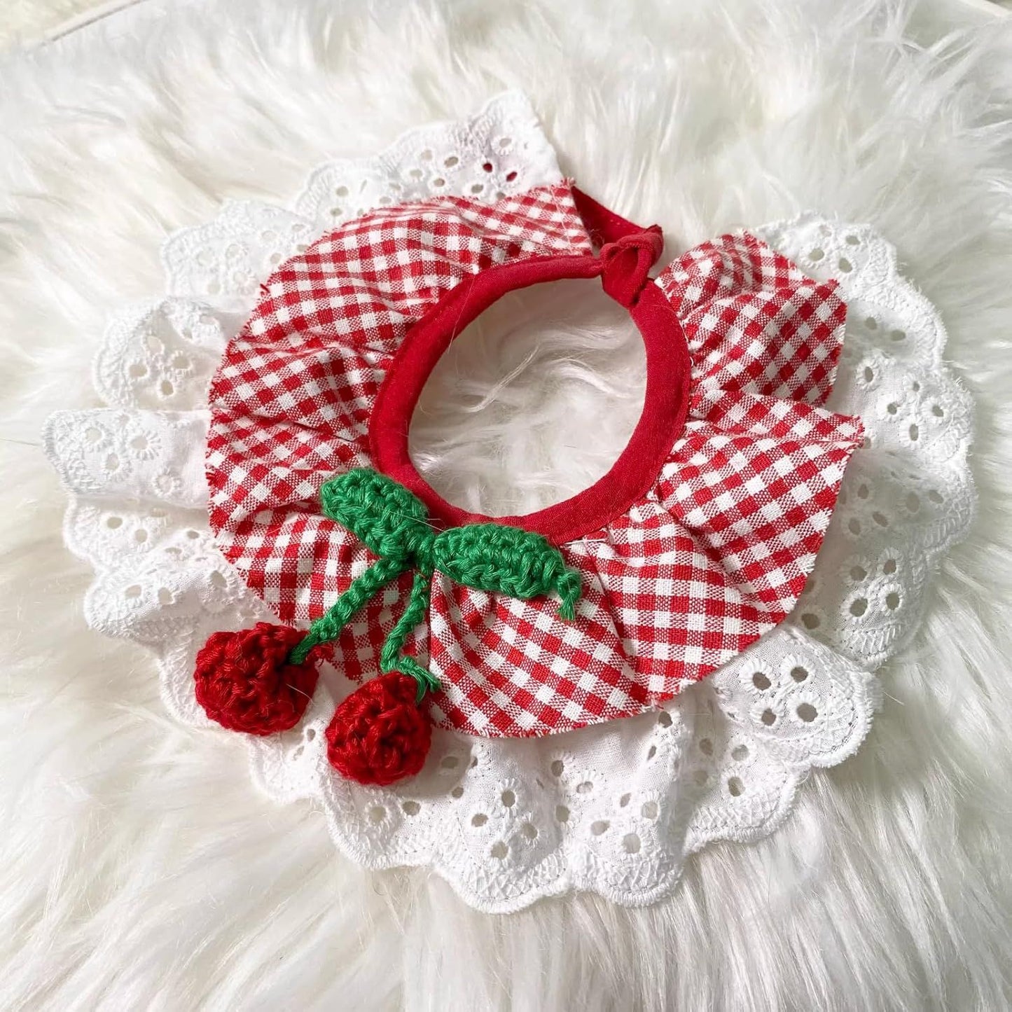 Cherry Pet Bandana | Size XL