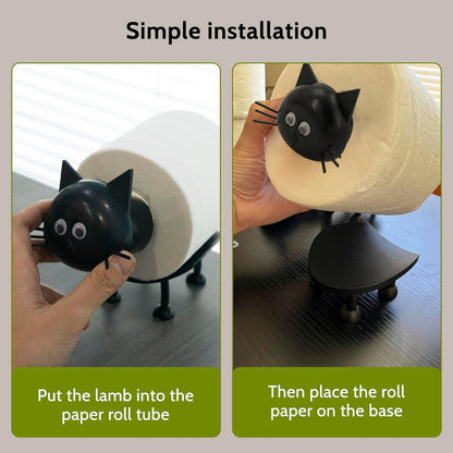 3D Printed Cat Toilet Roll Holder | Cat Lover Gift