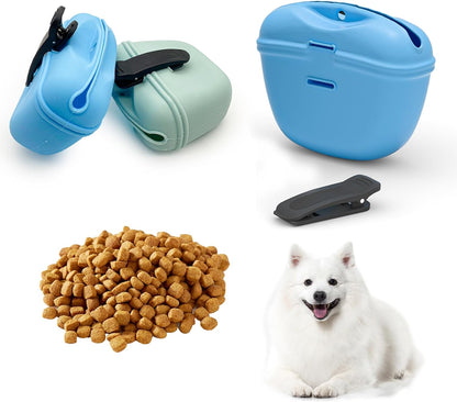 Silicone Dog Treat Training Pouch | 2 Pack