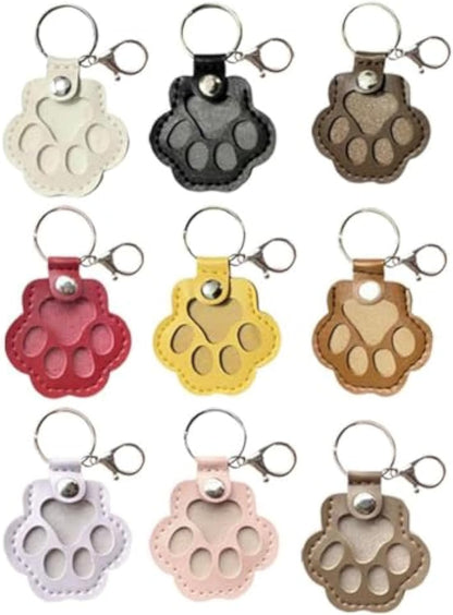 Dog & Cat Hair Memorial Keychain | Paw Charm | Fur Keepsake
