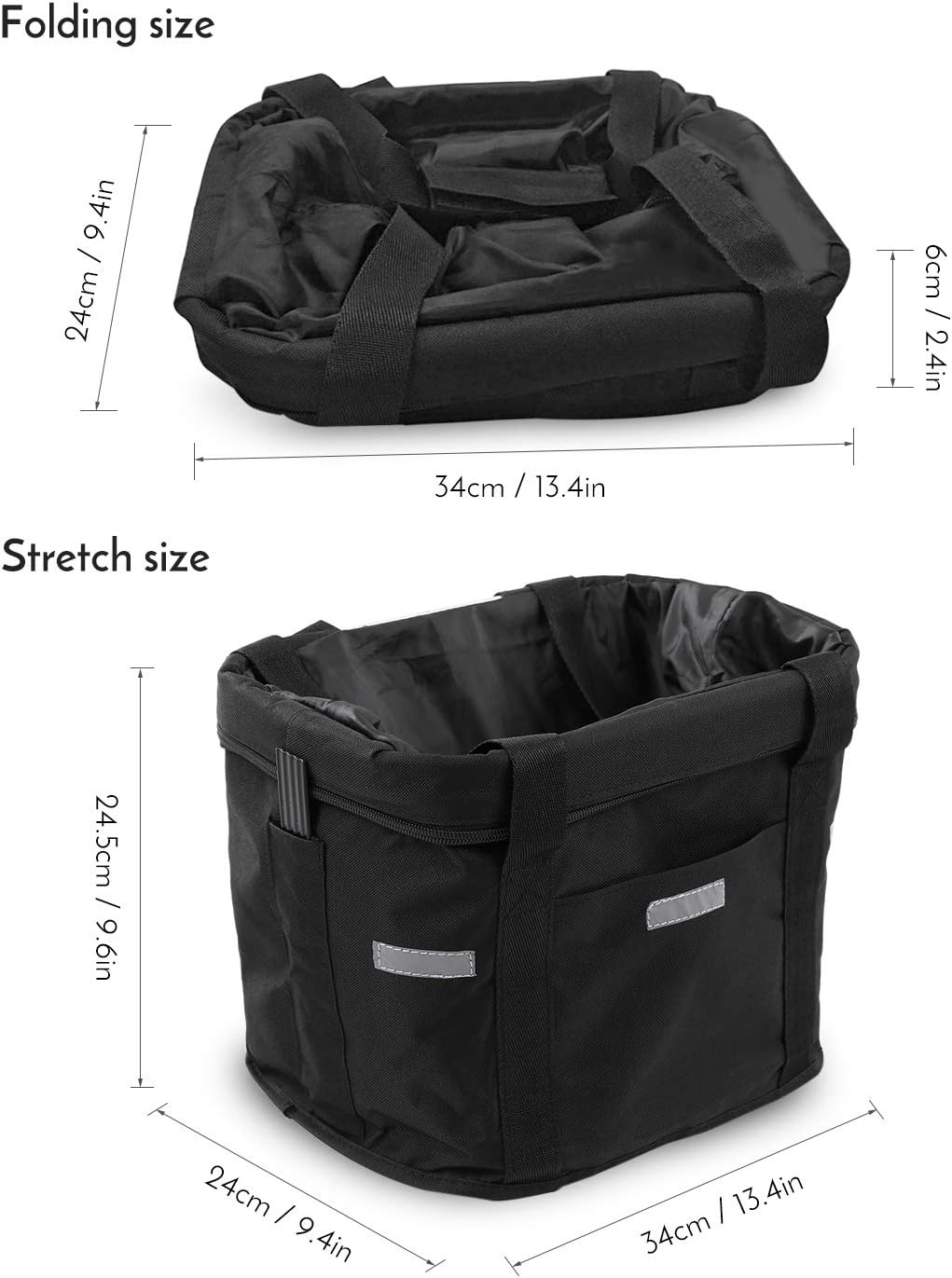 Waterproof Bicycle Front Basket | Pet Carrier