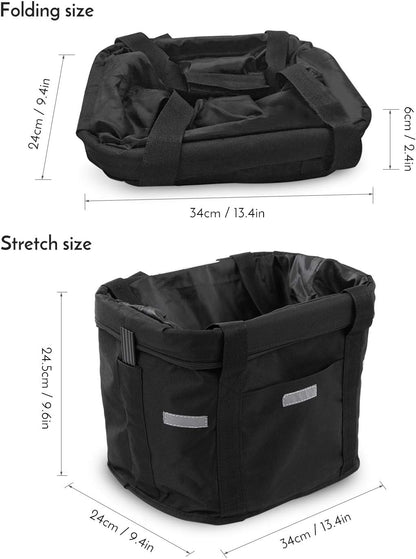 Waterproof Bicycle Front Basket | Pet Carrier