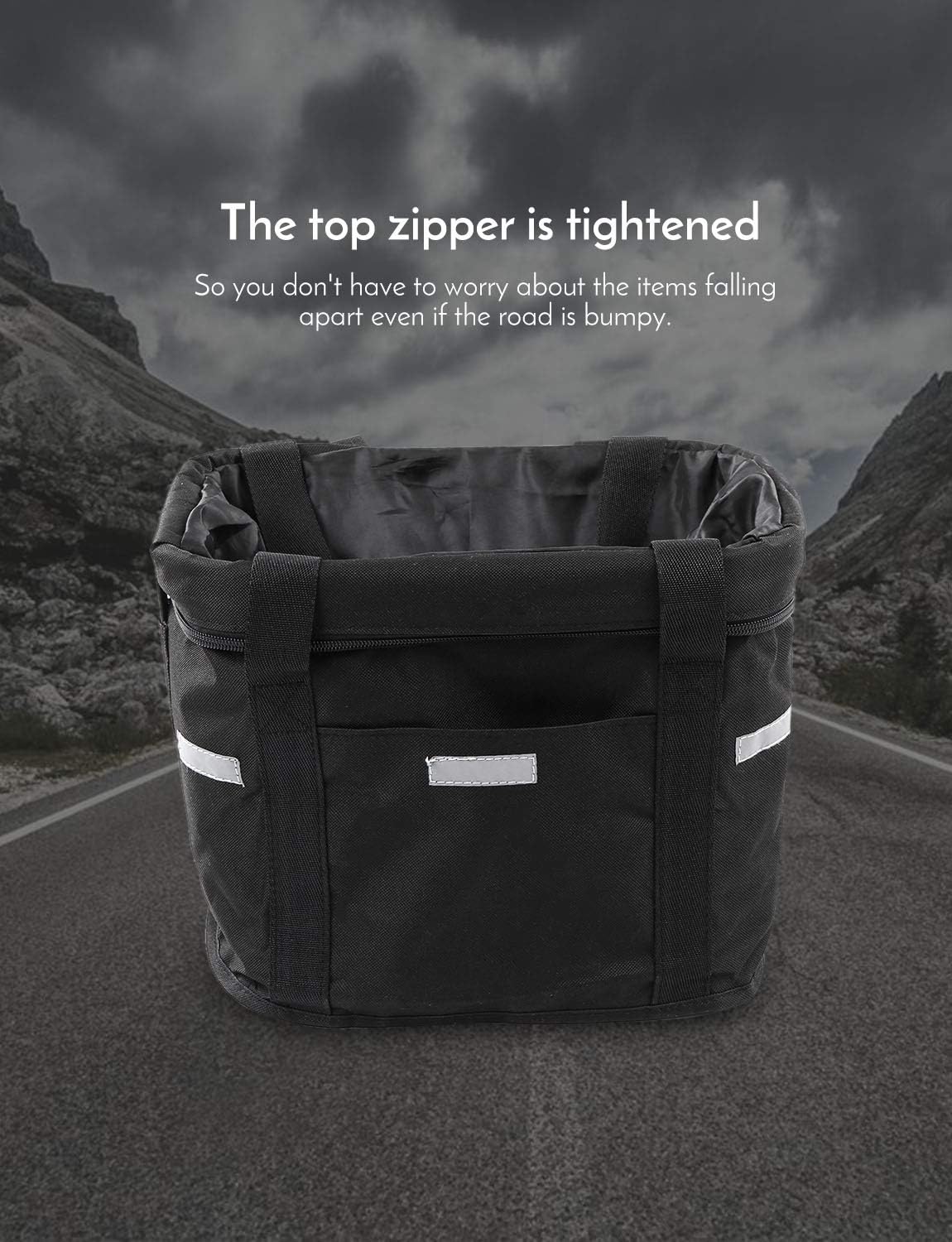 Waterproof Bicycle Front Basket | Pet Carrier