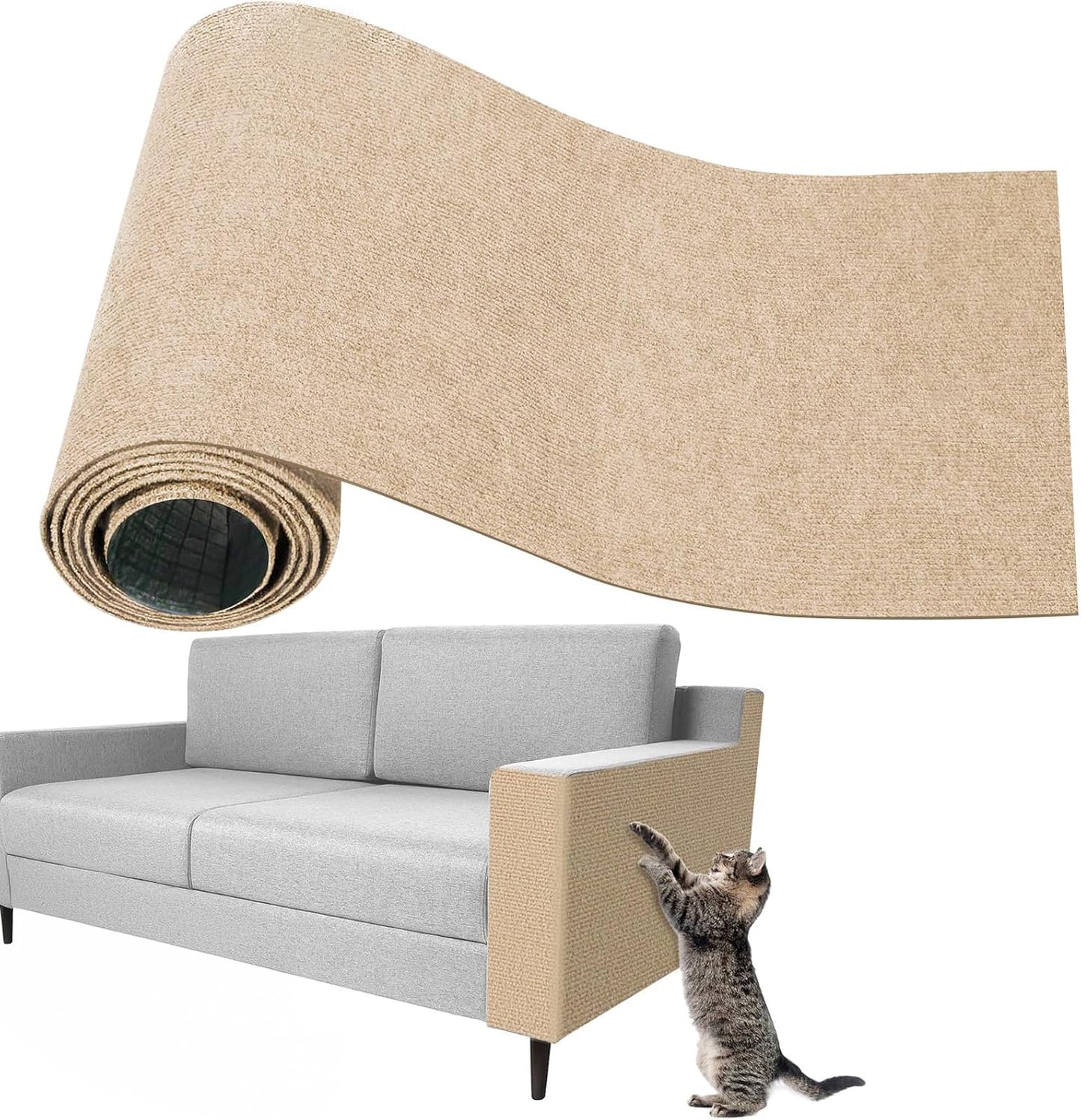 Cat Scratching Carpet | Self-Adhesive Wall Mat