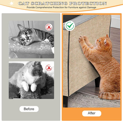 Cat Scratching Carpet | Self-Adhesive Wall Mat