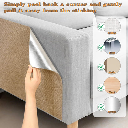 Cat Scratching Carpet | Self-Adhesive Wall Mat