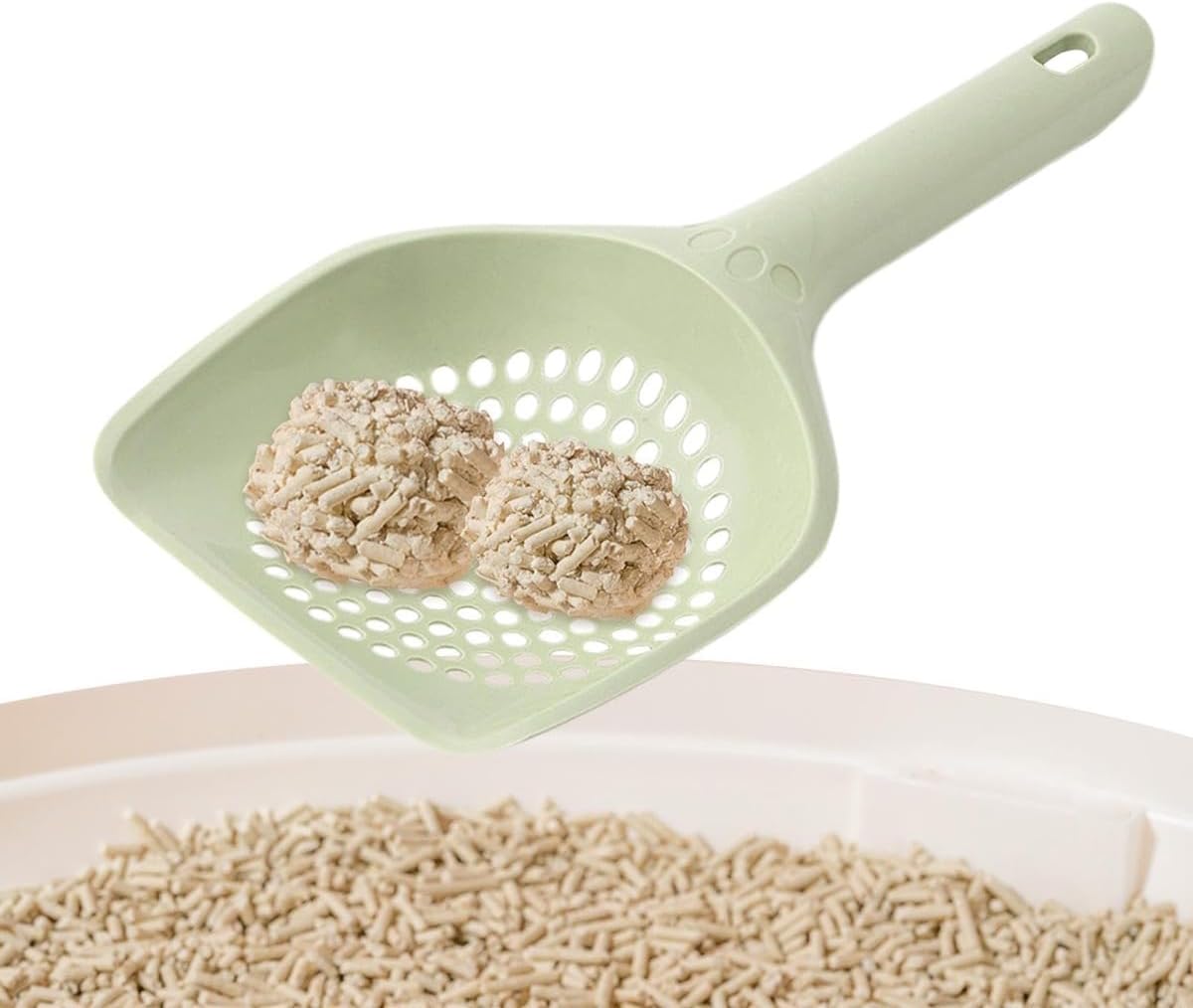 Cat Litter Corner Scoop | Non-Stick Sifter | Multiple Colours