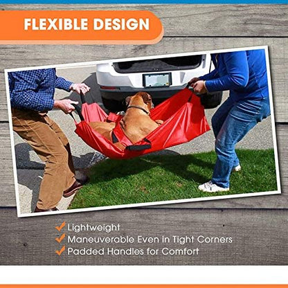 Dog Emergency Transport Stretcher | Safety Strap | 250lb Capacity
