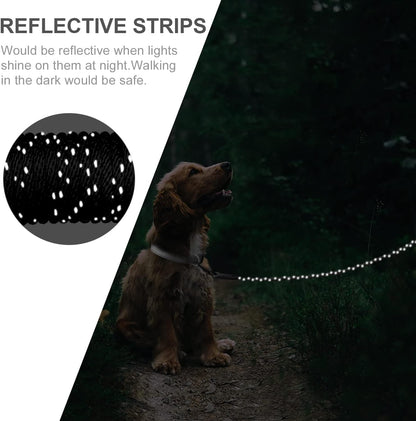 Long Dog Training Leash | 30FT Tie-Out Rope | Reflective