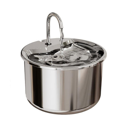 Electric Pet Water Dispenser | 1.8L Stainless Steel