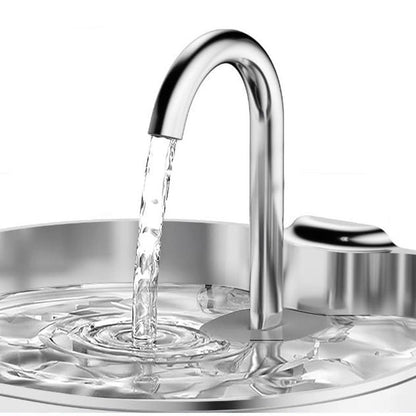 USB Stainless Steel Pet Water Fountain | 2.2L