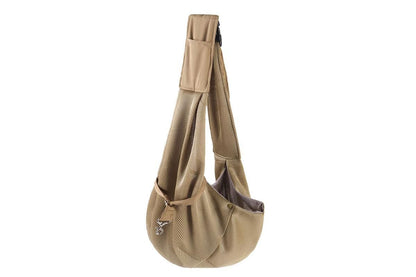 Breathable Pet Carrier Sling with Storage Pocket