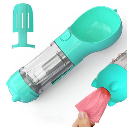 4-in-1 Pet Travel Feeder | Blue