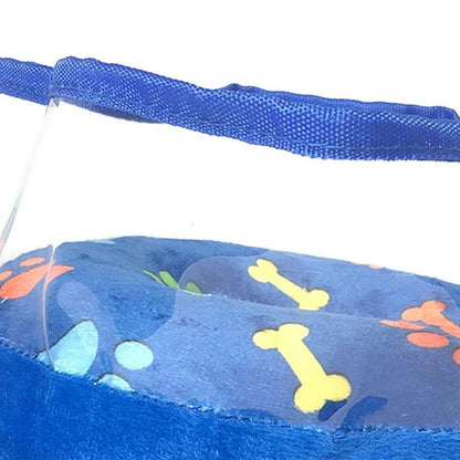 Blue Soft Inflatable Pet Recovery Cone | Size XL