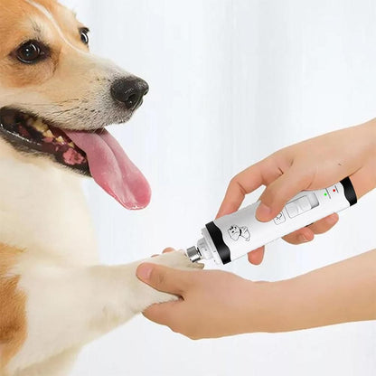 Electric Dog Nail Grinder - M3 Rechargeable Pet Nail Trimmer Grooming