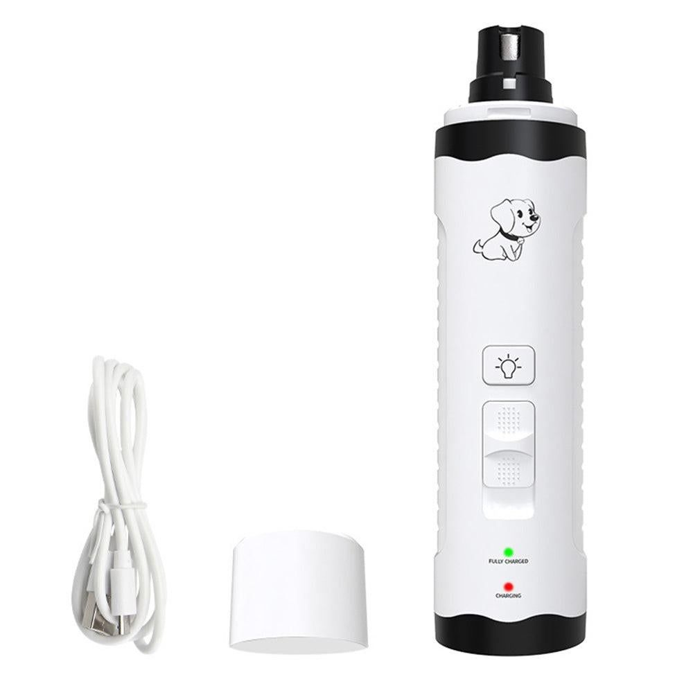 Electric Dog Nail Grinder - M3 Rechargeable Pet Nail Trimmer Grooming